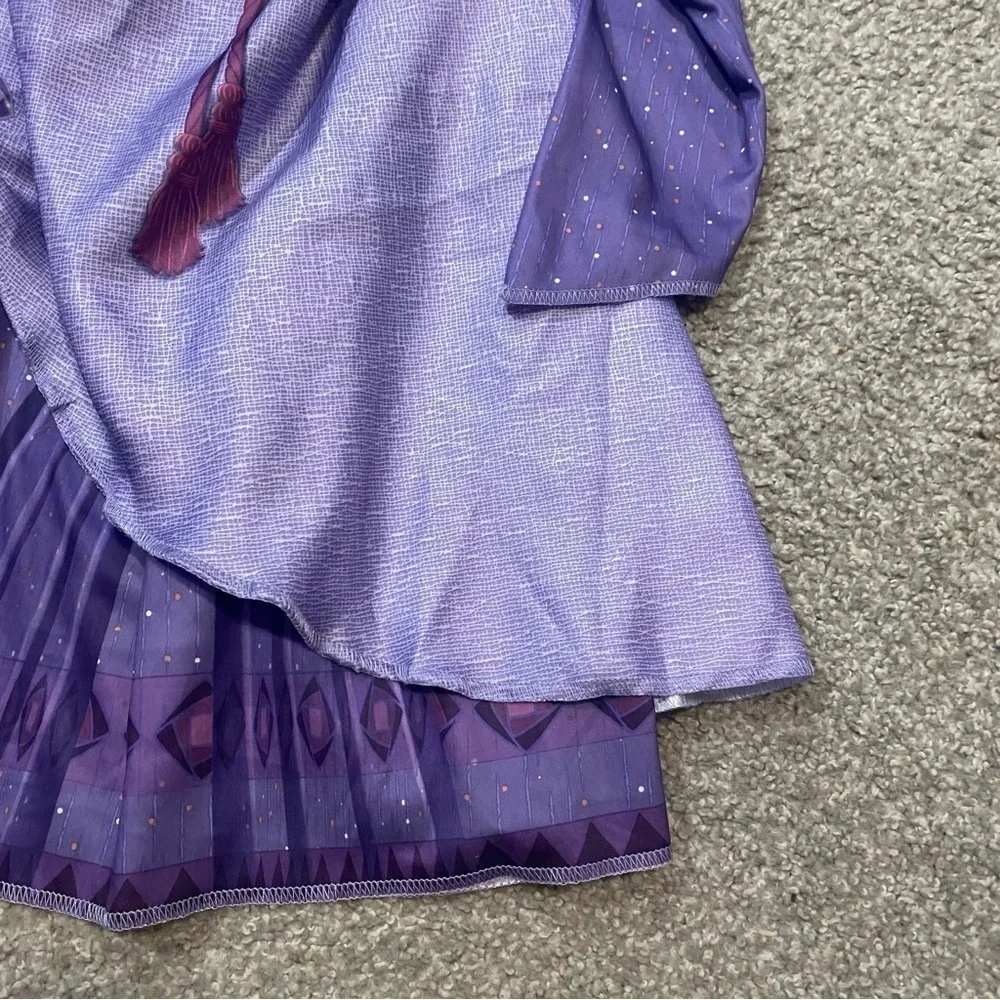 Disney Asha Wish Dress NEW Purple Sz 4-6X Princess Cruise Land World Parks